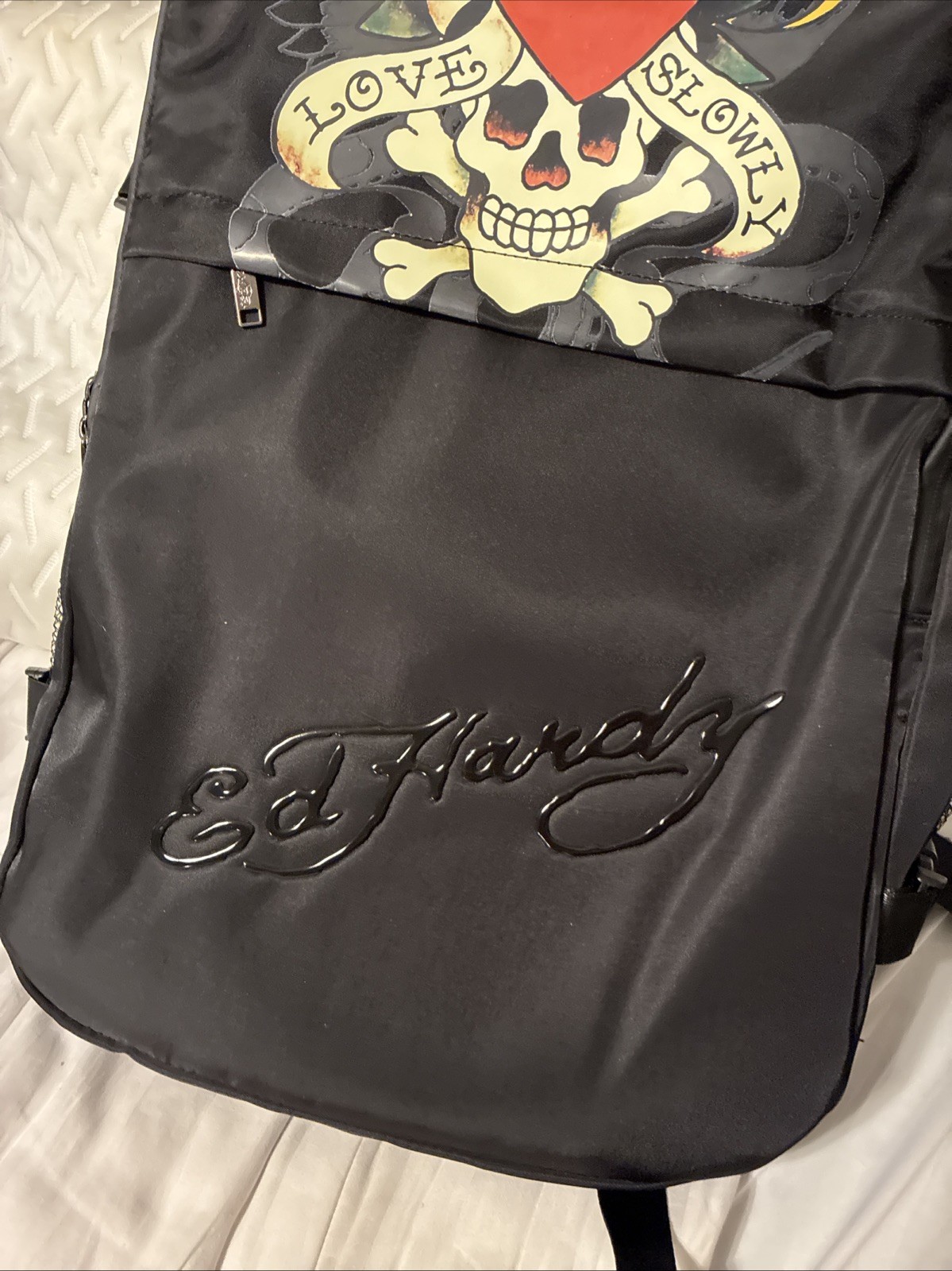 New Y2K Retro Ed Hardy Multi-Functional 2-in-1 Travel Backpack / Suitcase
