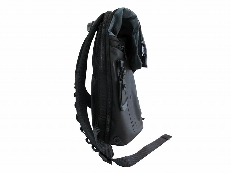 TUMI Backpack Blue Nylon Leather Men’s 16x42cm Excellent Condition