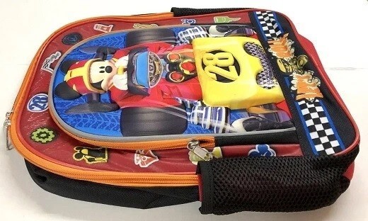 DISNEY MICKEY & THE ROADSTER RACERS 14″ MOLDED BACKPACK BOOK BAG SCHOOL KIDS