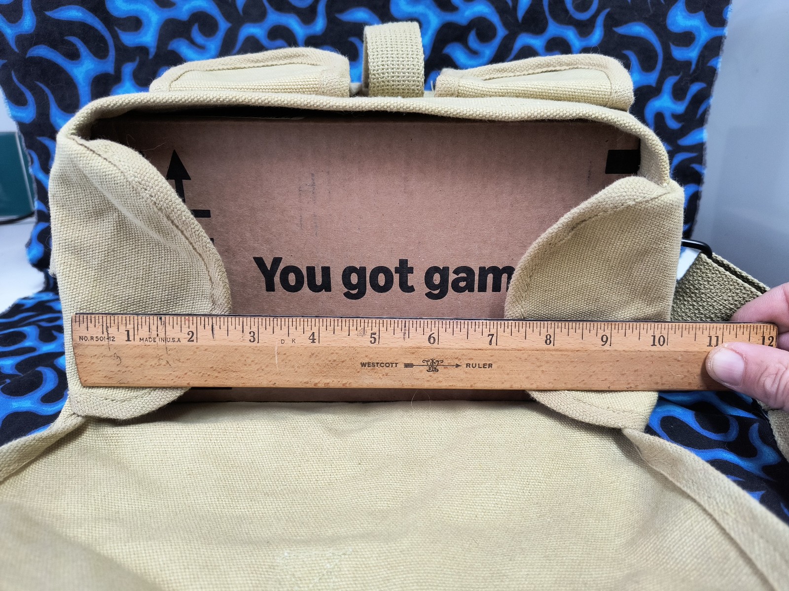 FOUR PACK Green Fox Cargo Canvas Bags FREE SHIPPING