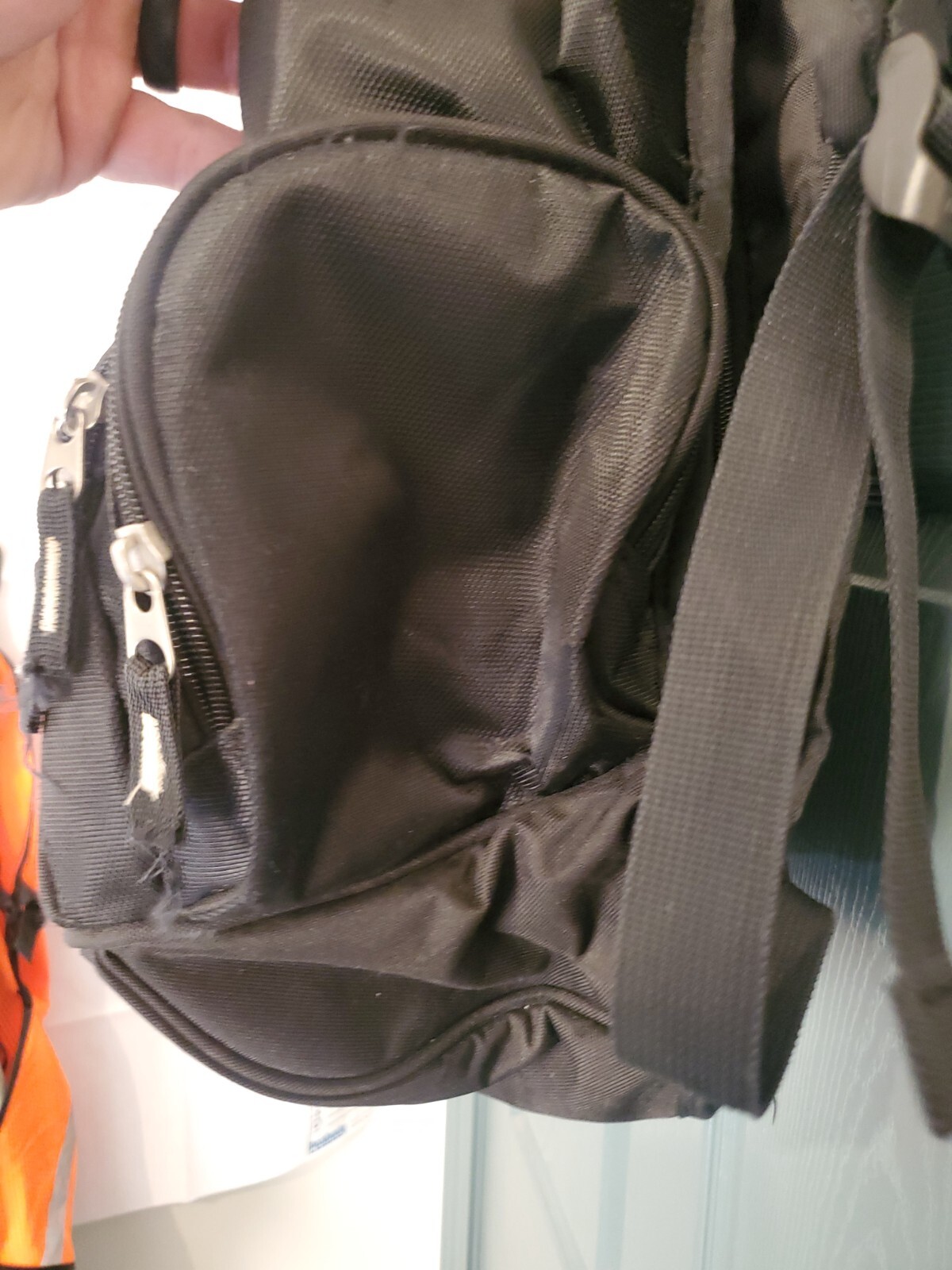 O’GIO Bounty Hunter Black Laptop Backpack Bag Audio Tech 7 Pocket