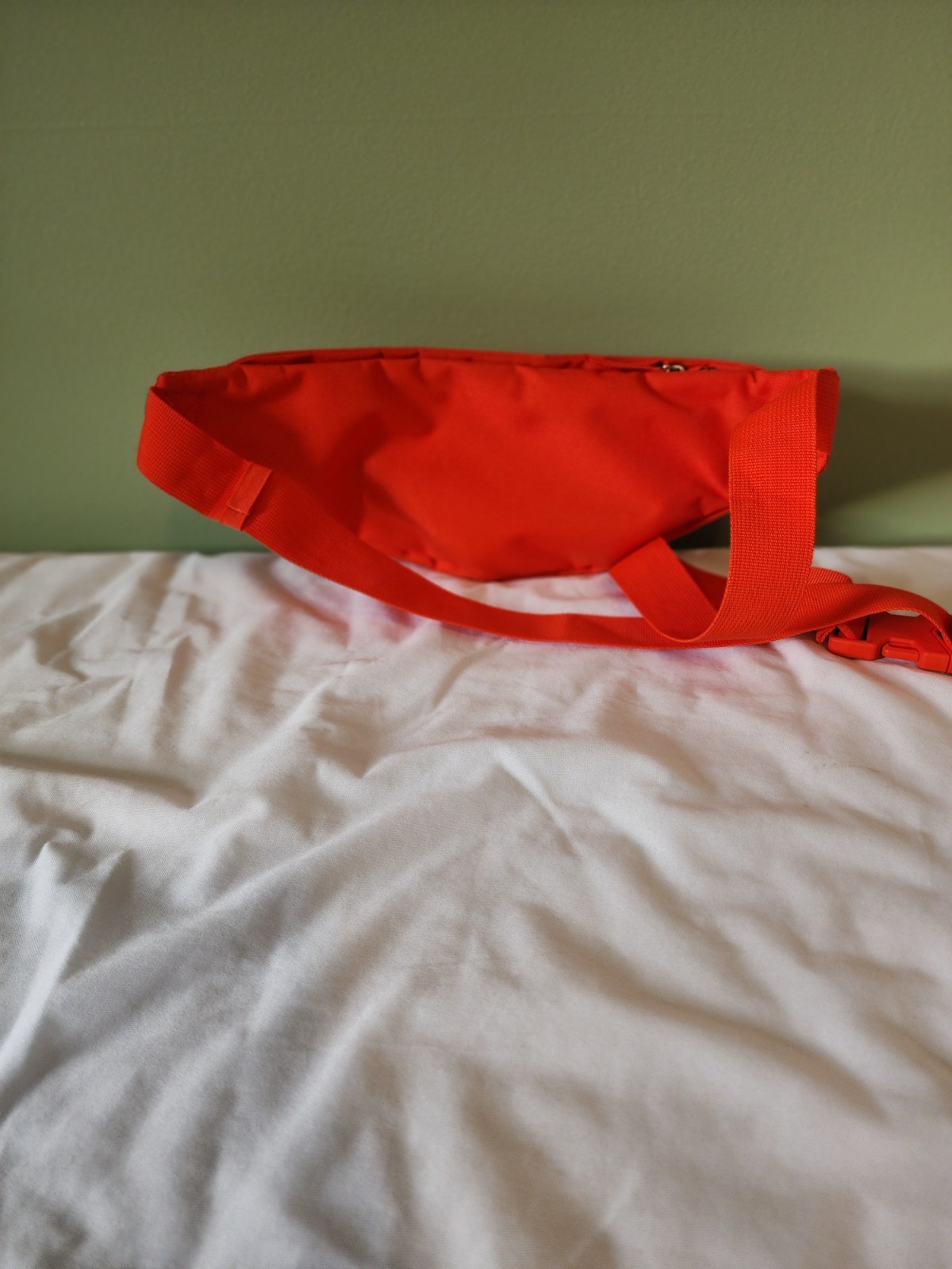 Nike Heritage Waistpack – Red – 2 Zipper Compartments – Fannypack