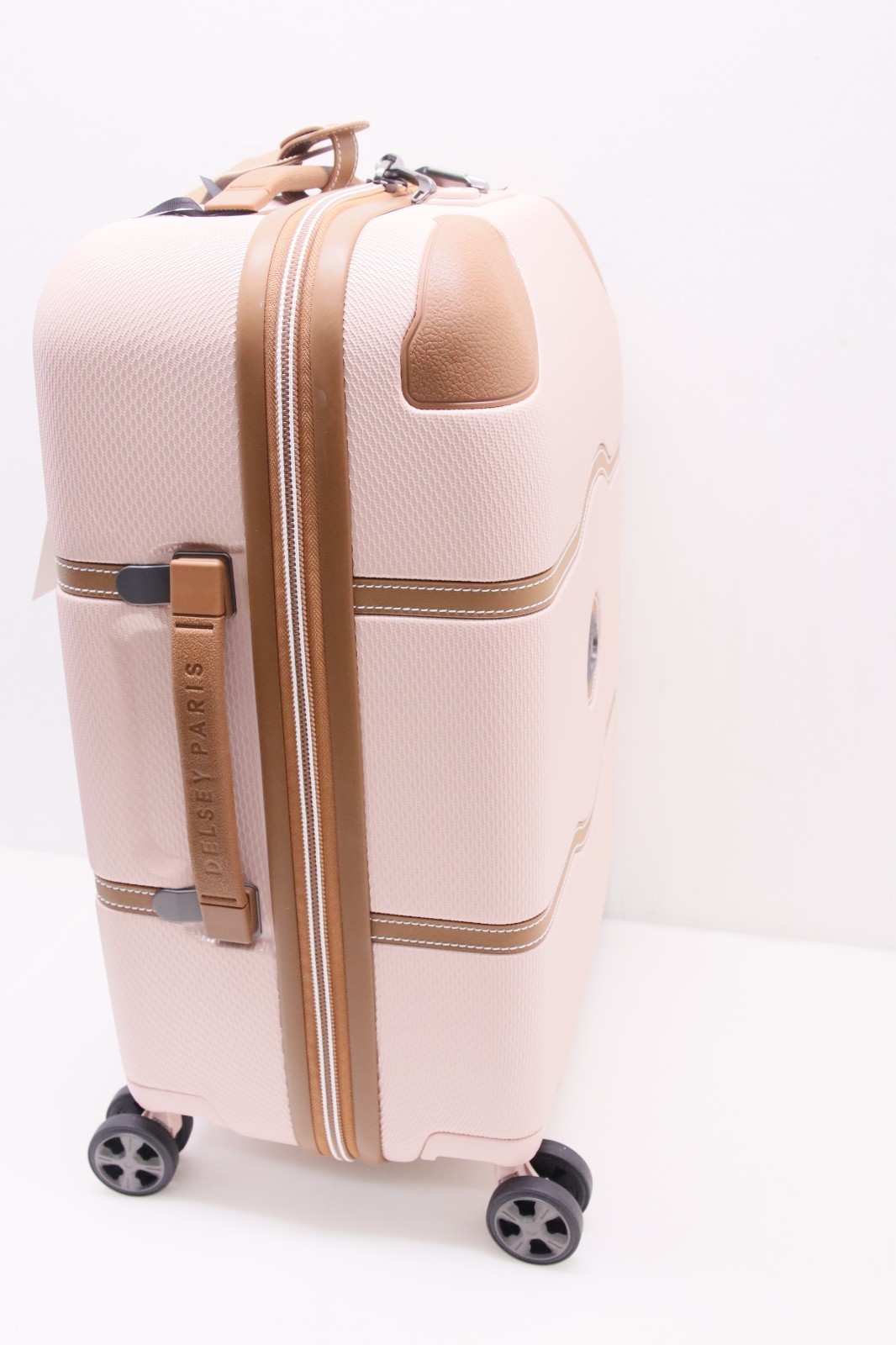 DELSEY PARIS Chatelet Air 2.0 Hardside Luggage with Spinner Wheels Light Pink