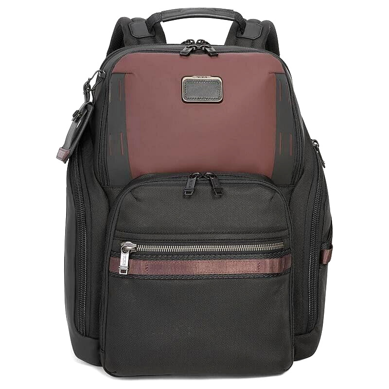 TUMI ALPHA BRAVO SEARCH Red x Black Backpack PC Pocket Nylon Outlet Product
