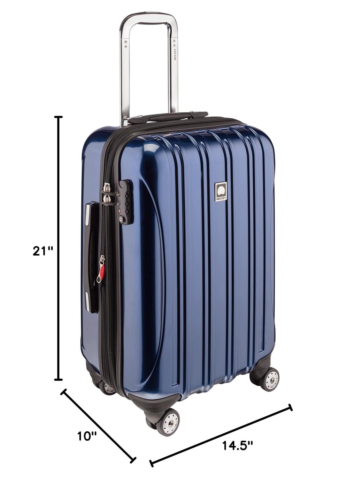 DELSEY Paris Helium Aero Hardside Expandable Luggage Spinner Wheels 21 Inch U7