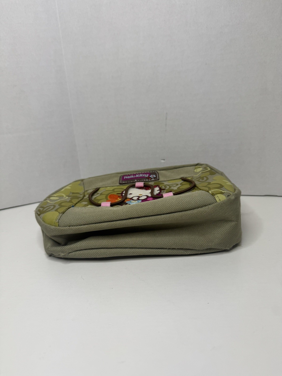 Hello Kitty Waist Bag Green 2004 Rare Body Hip Bag