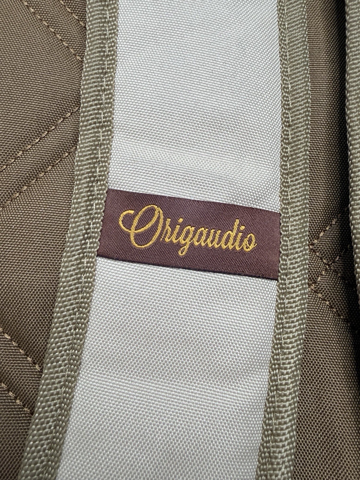 Origaudio El Dorado NEW Roll-top Backpack Bag Tan/Brown Multi Pocket