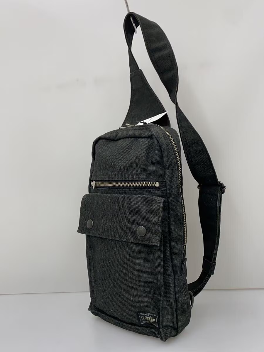 PORTER Shoulder Bag Denim GRY