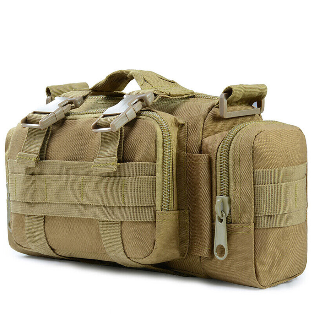 Outdoor Military Tactical Backpack Waist Pack Bag Molle Camping Hiking Pouch