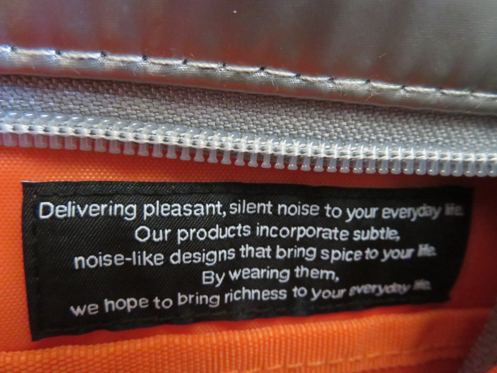 Undercover Jun Takahashi GU Silent Noise Silver Tote Bag NWT