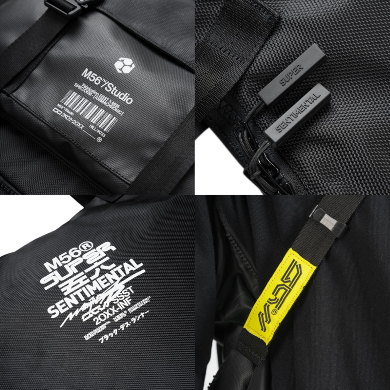 Machine56 x SSST Animachronic LUNAR/OEM-01 Lunar | messenger Crossbody Sling Bag