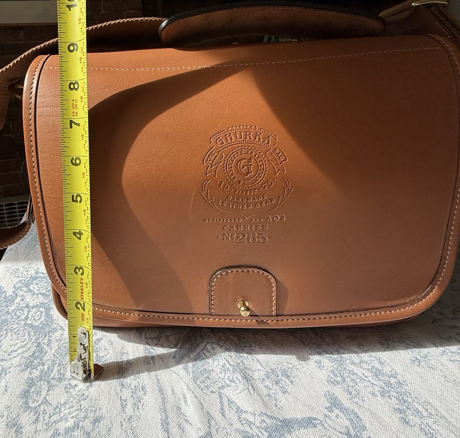 Ghurka Carrier Bag Chestnut