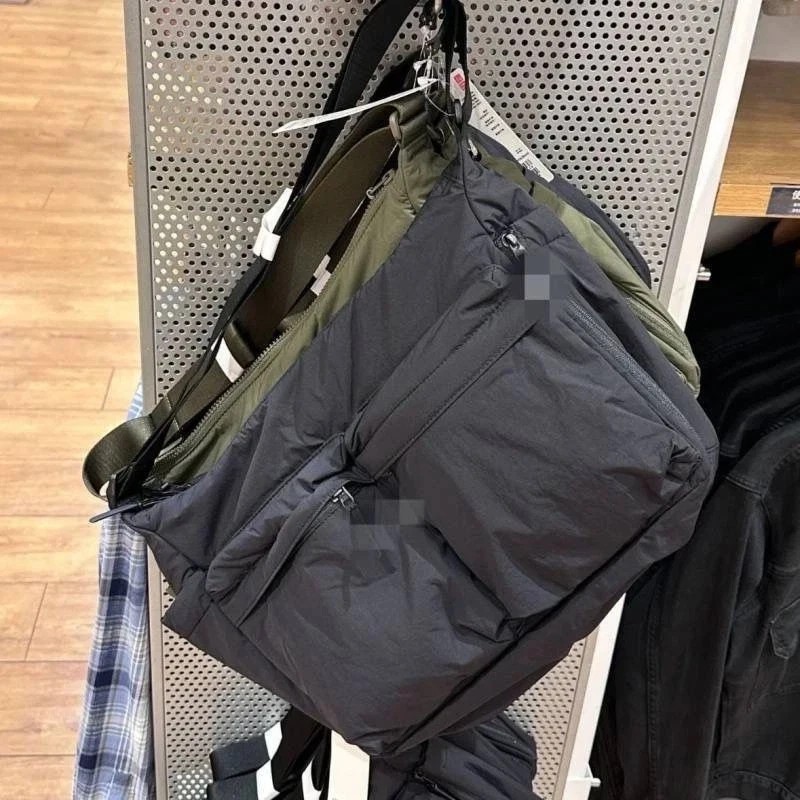 Casual Multi-pocket Messenger Bag Men Women Shoulder Bag Travel Sport Bag