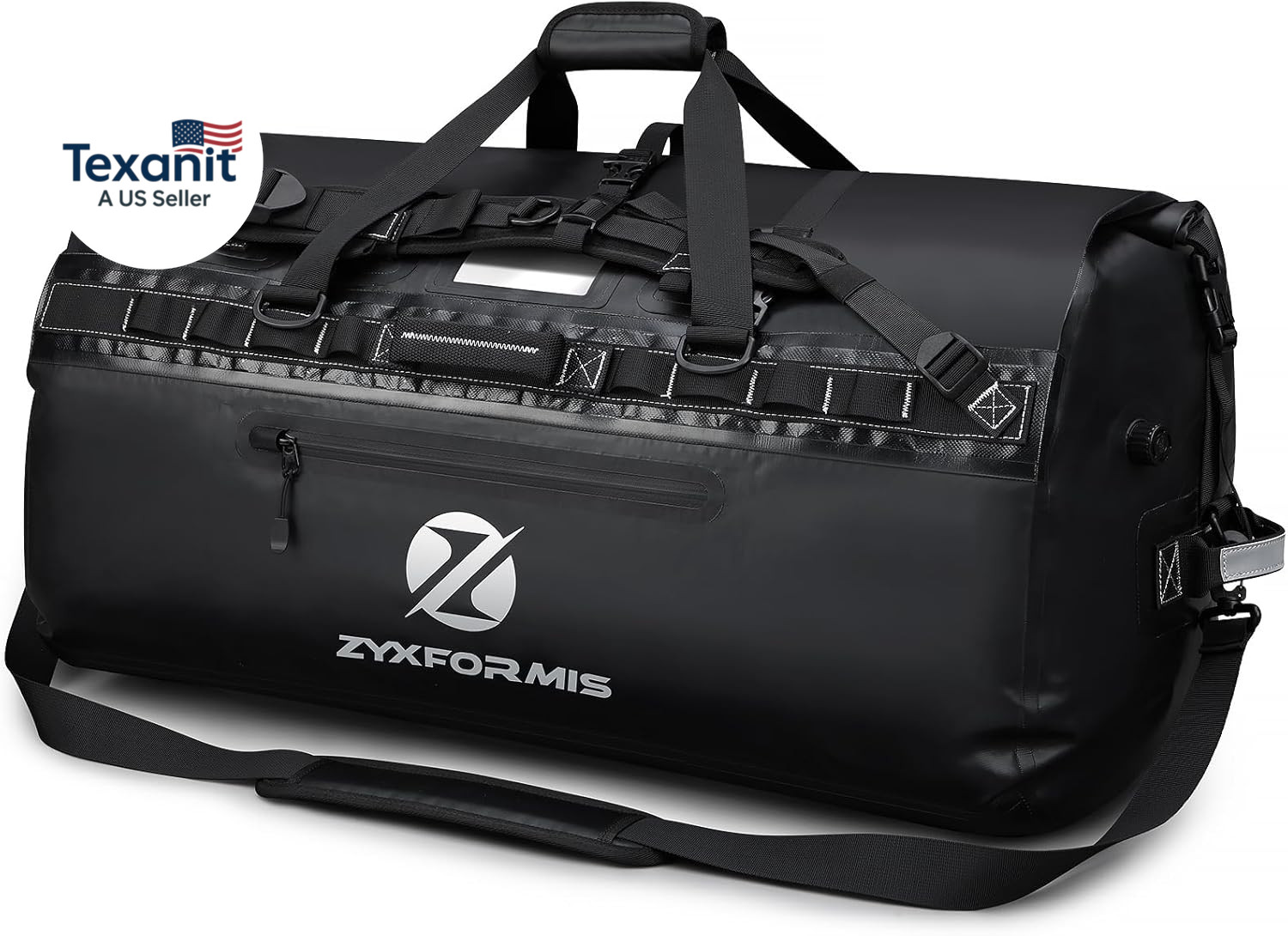 Waterproof Duffle Bag, Large Marine Dry Bags, Heavy Duty Adventure Travel Bag fo