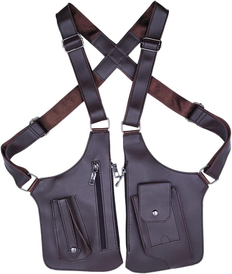 Underarm Anti-Theft Bag, Hidden Shoulder Holster, Double Storage Pouch, Phone Wa