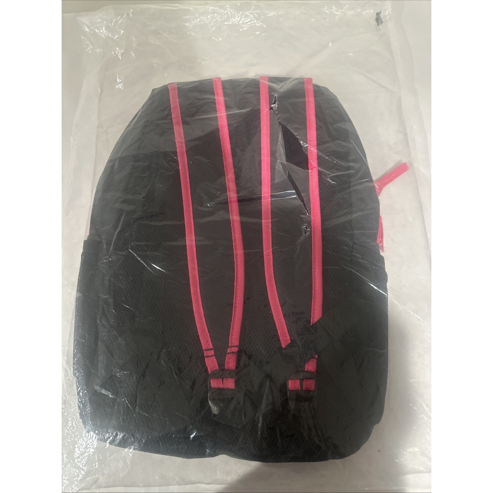 PUMA Backpack Black Pink Laptop School Travel Bookbag New With Tags PE1198-016