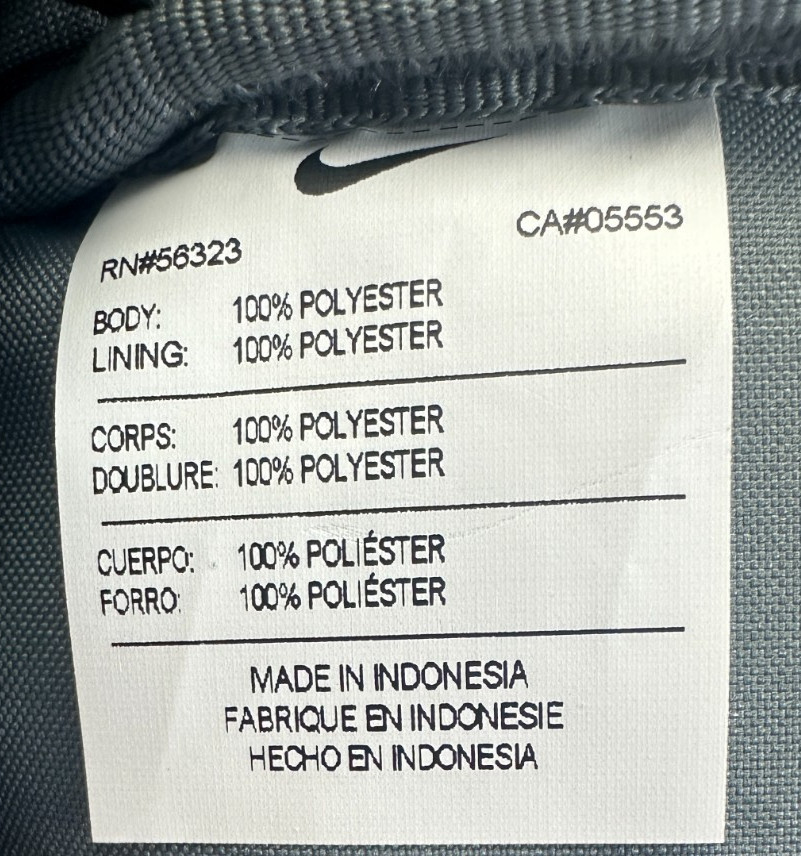 Nike Hayward Patrol Crossbody Bag 4L 9.5”x 16” x 5″ Men’s Women’s Boy’s New