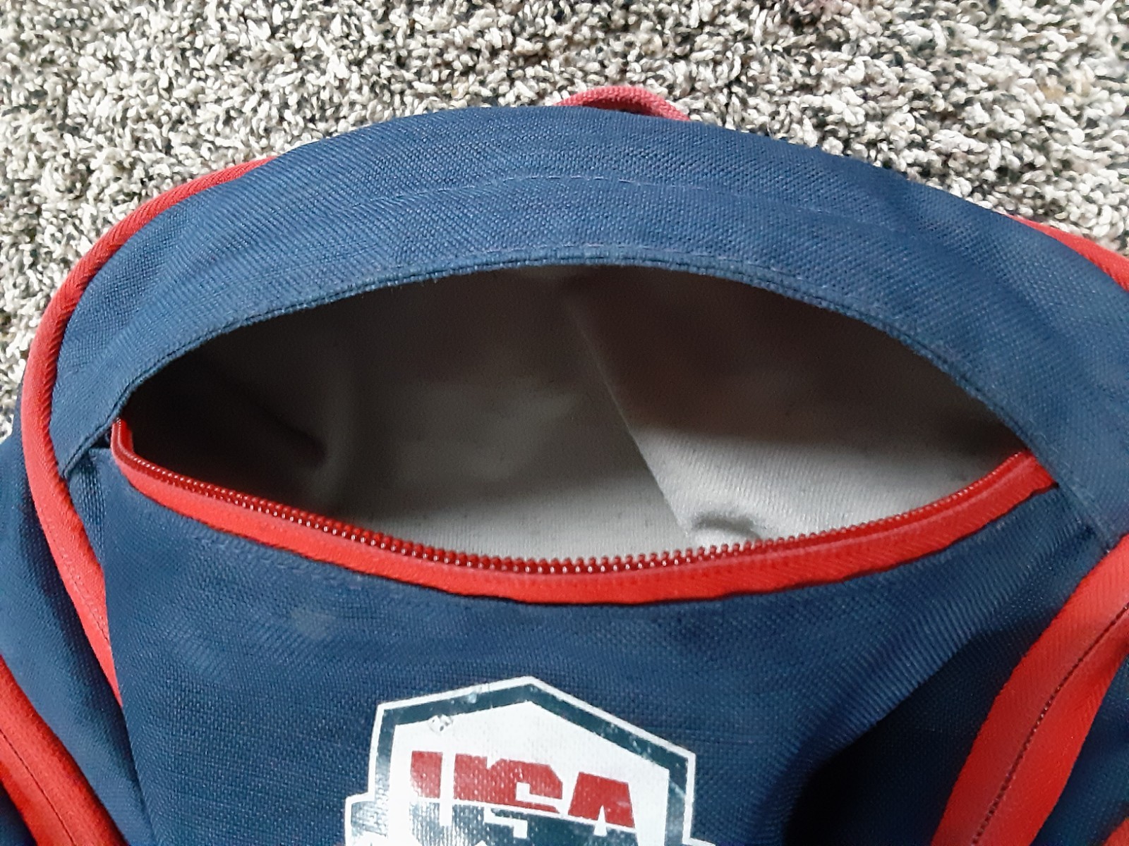 Nike Hoops Elite Pro Basketball Backpack – Red/Obsidian TEAM USA CK1198 451