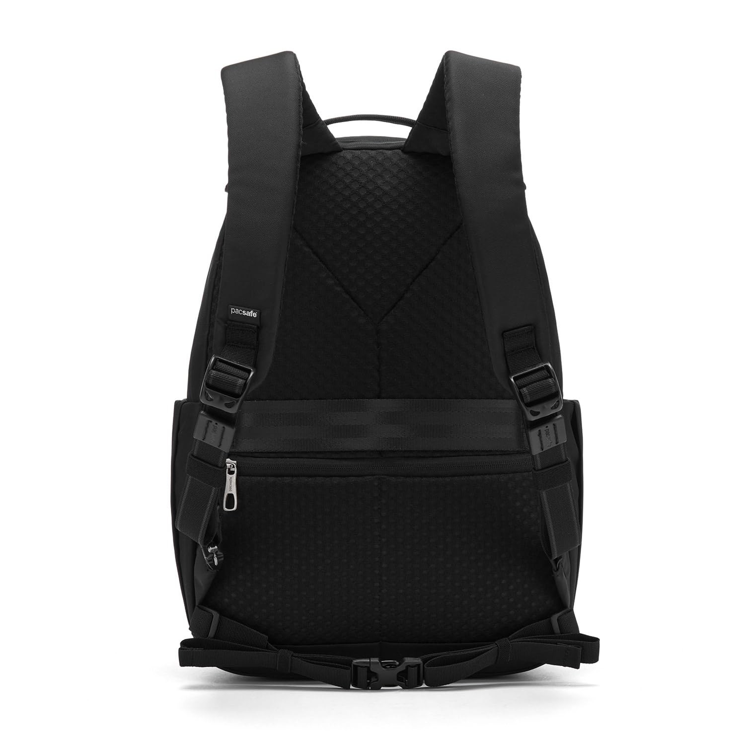 Pacsafe V 16L All-around Backpack ( Jet Black , 16 Liter ) Jet Black 16 Liter U1