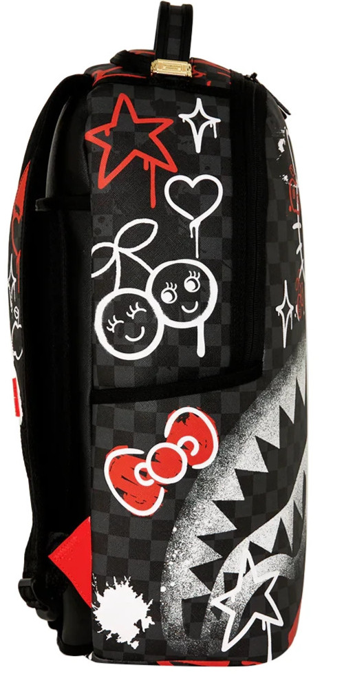 SPRAYGROUND HELLO KITTY OFFICIAL COLLAB – FRESH PAINT BACKPACK LIMITED SOLD OUT