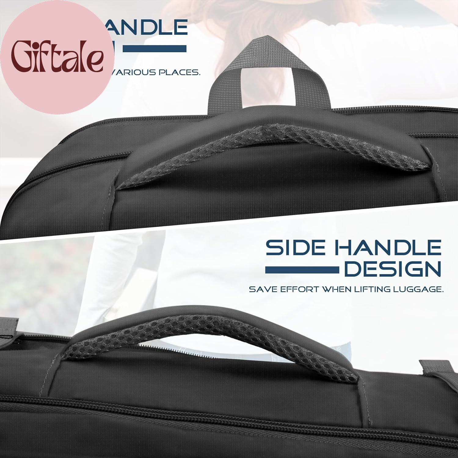 Travel Backpack, Expandable Carry on Backpack for Men, TSA 17.3 Inch Laptop Bag