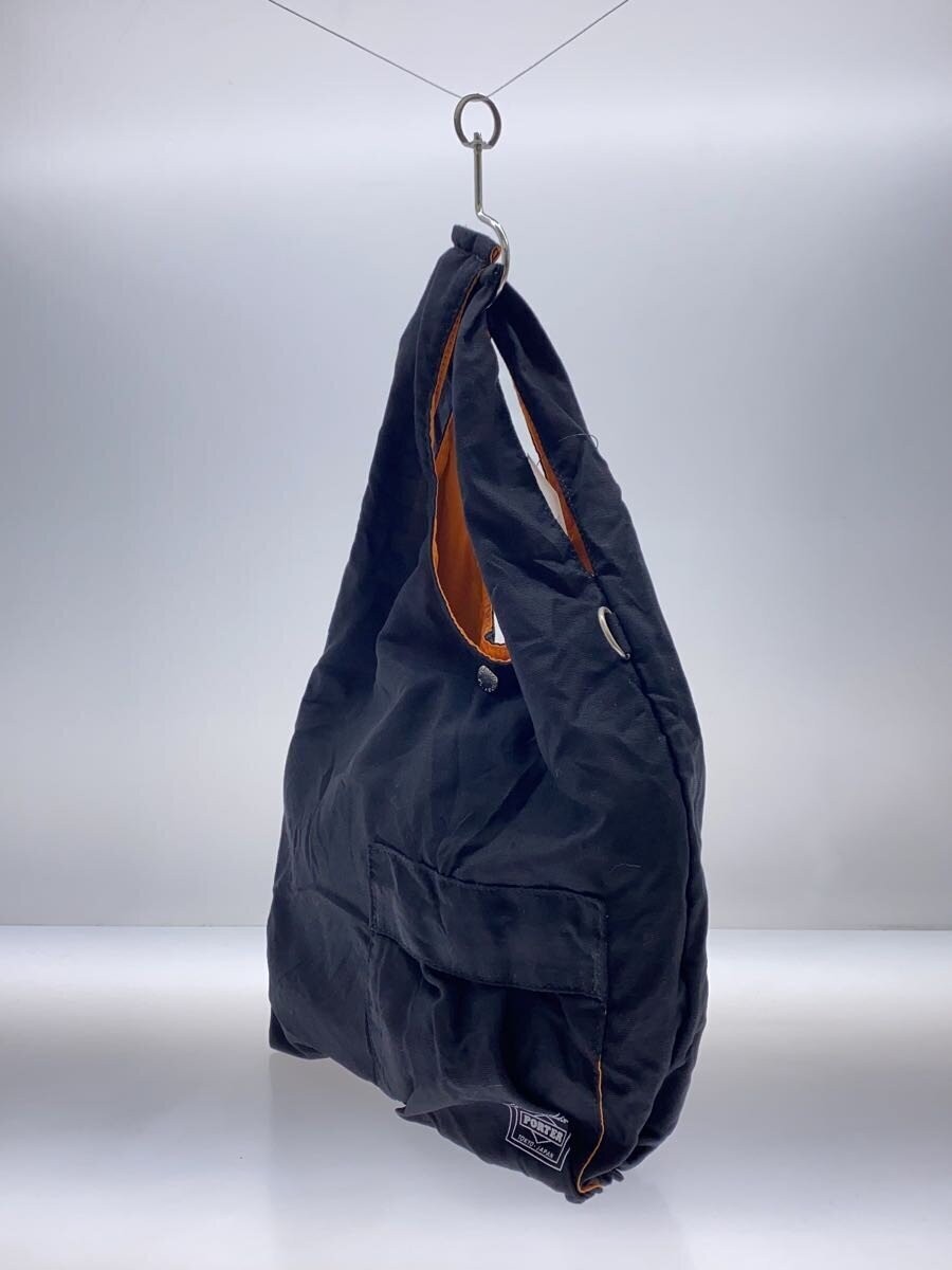 Authentic PORTER Black Tote Bag 32.5cm x 25cm x 34cm Unlined, Durable Material