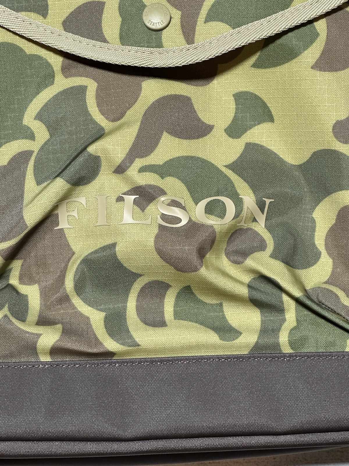 Filson All-Weather Backpack – NEW WITHOUT TAGS Camouflage Camo Camping
