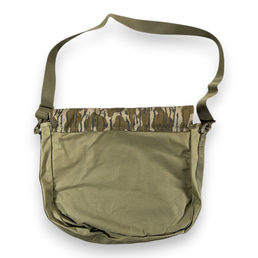 NWFT Bag Green Camo Mossy Oak Messenger Strap National Wild Turkey Federation
