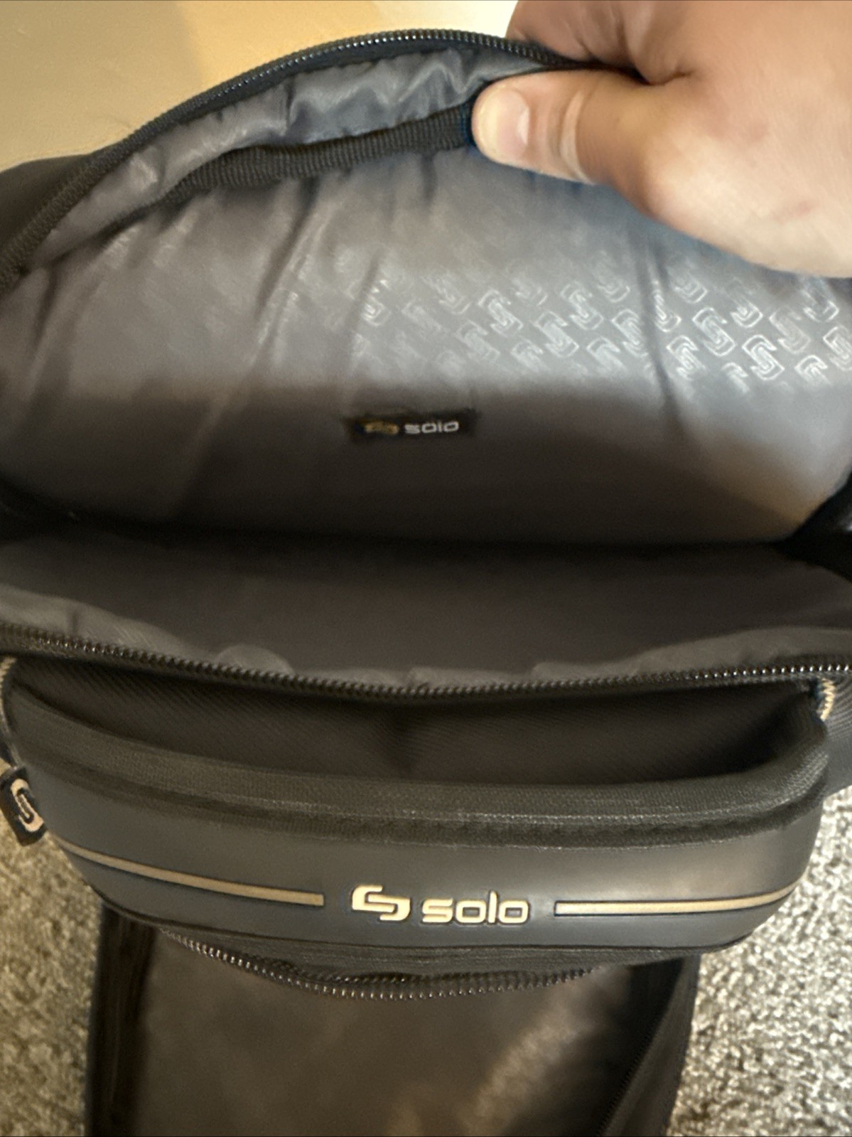 Solo New York Arc Pro Backpack In Black 17.3 Inches