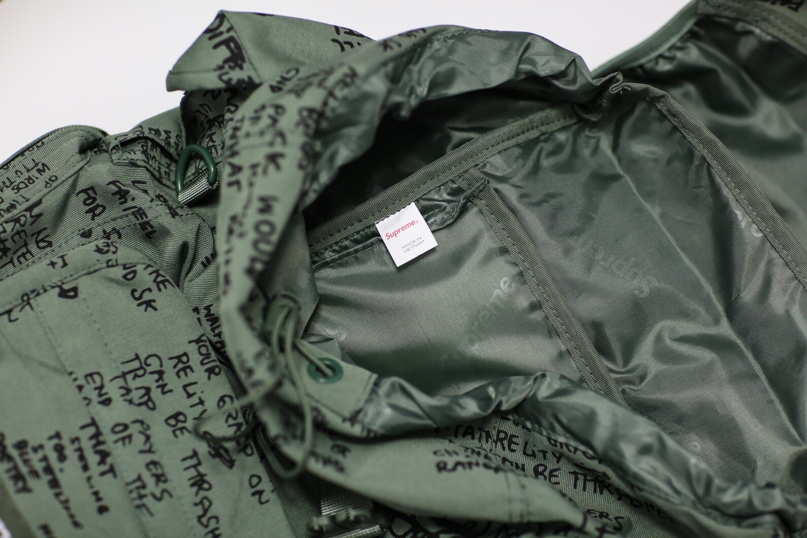 Supreme SS23 Military Field Backpack Olive Green Rare