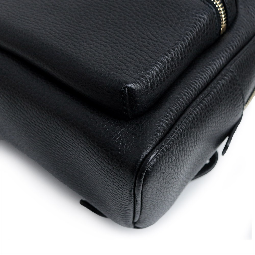 GUCCI 431570 Soho Leather, Black Backpack