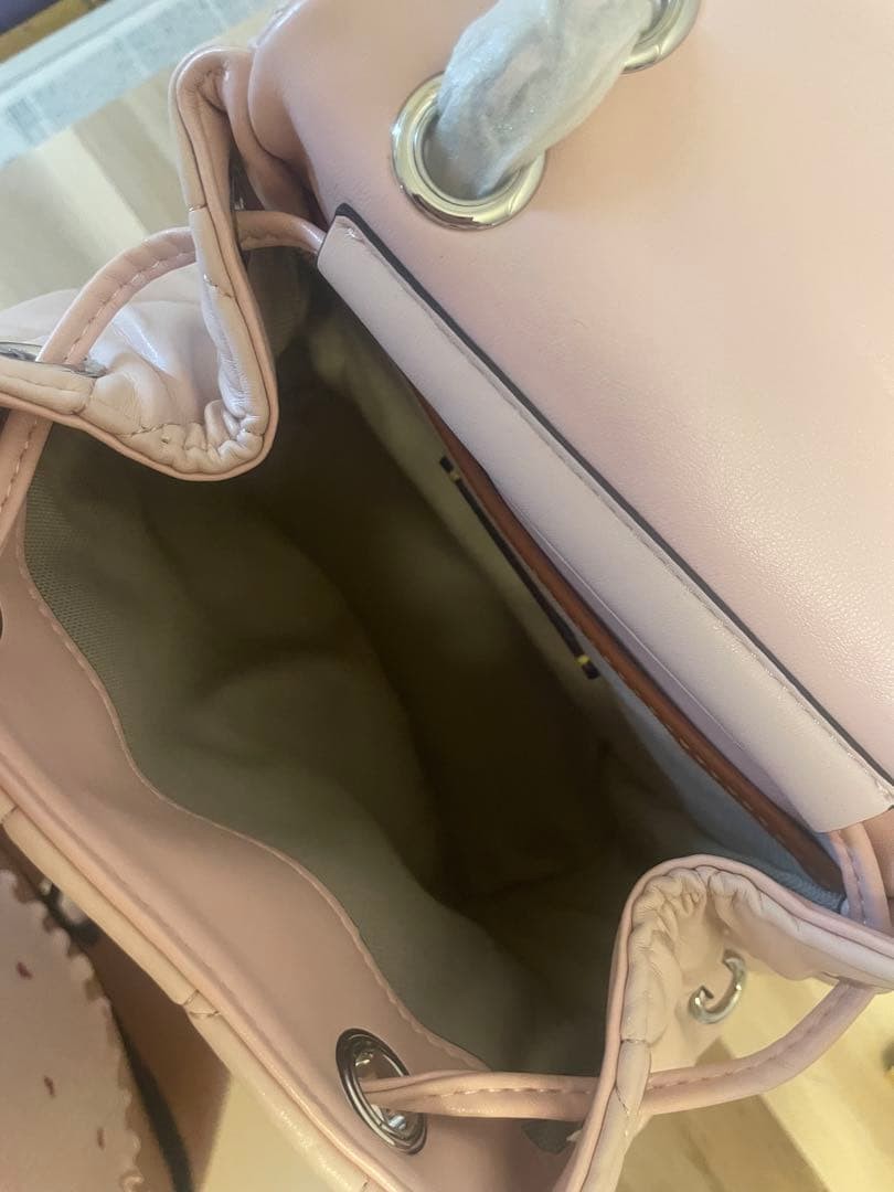 COACH Tabby backpack quilting pink from Japan