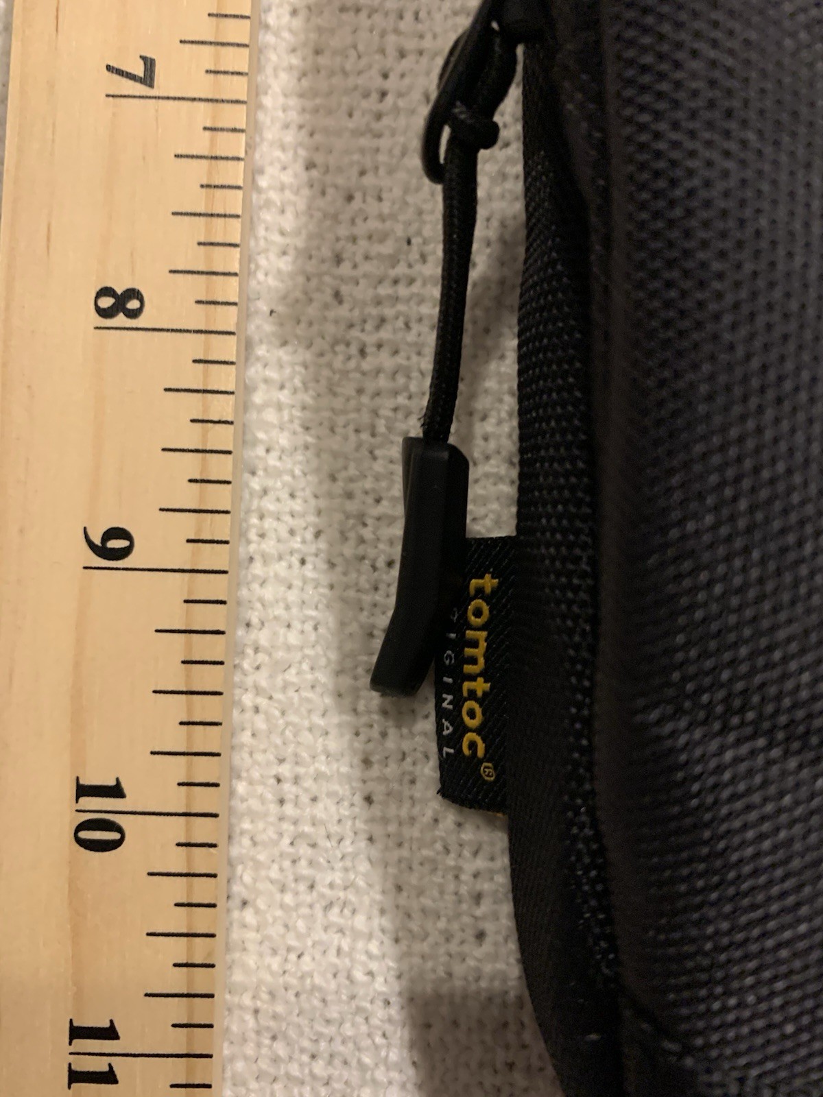 TomToc Black Tablet Shoulder Messenger Bag Size Small A20-B03D