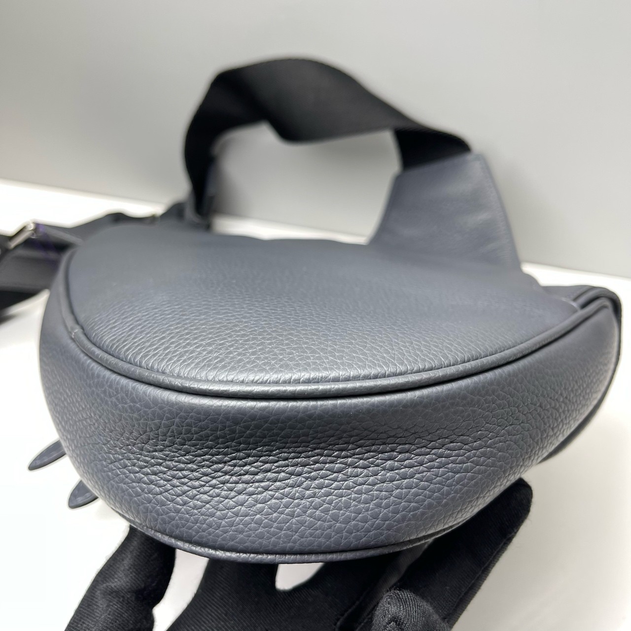 Dior Pre-Owned Authentic Saddle Bag Black 29x20x5cm
