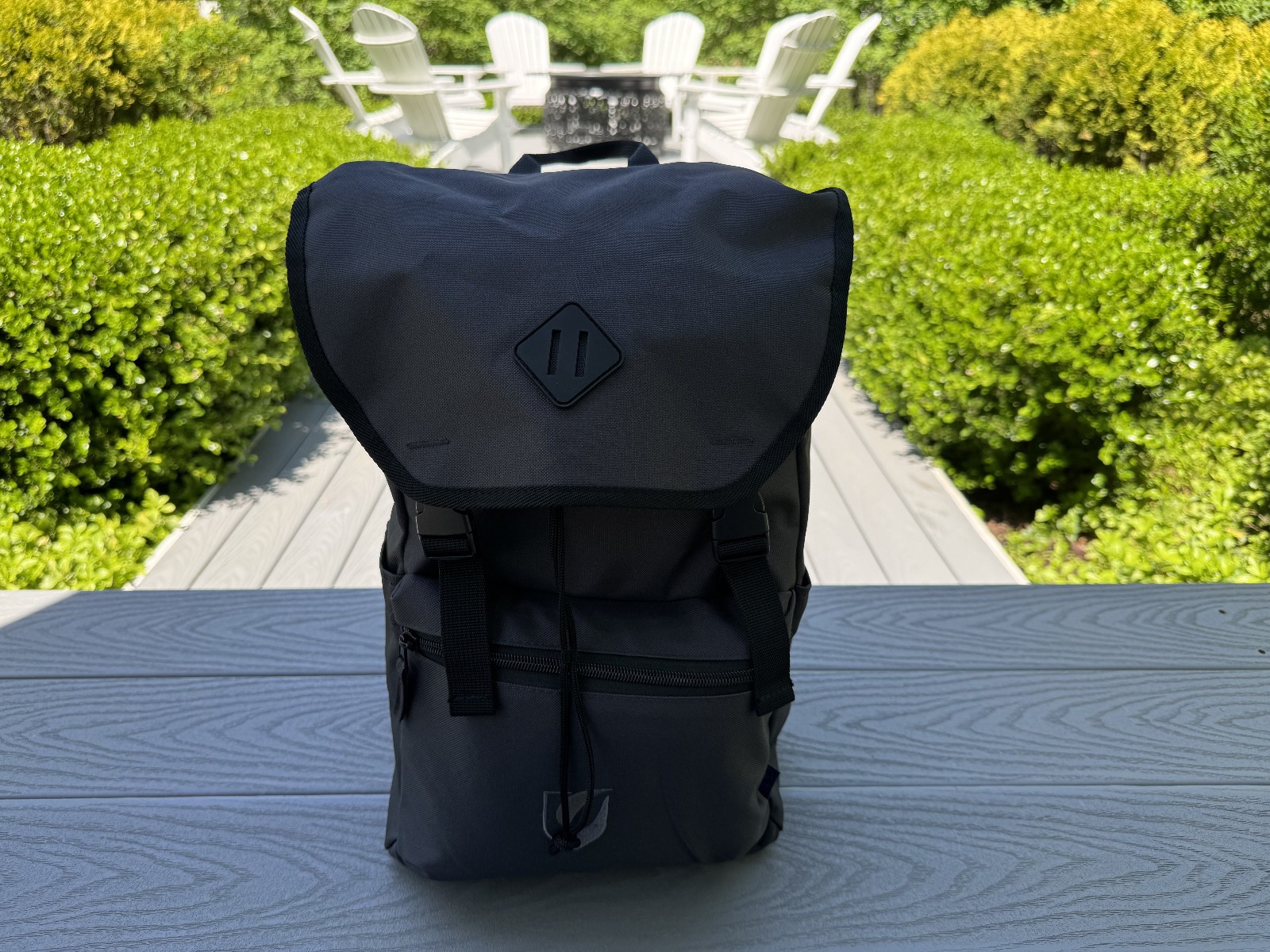 NEW LEEDS REPREVE EVERYDAY BLACK RECYCLE OCEAN PLASTIC 15″ COMPUTER BACKPACK BAG