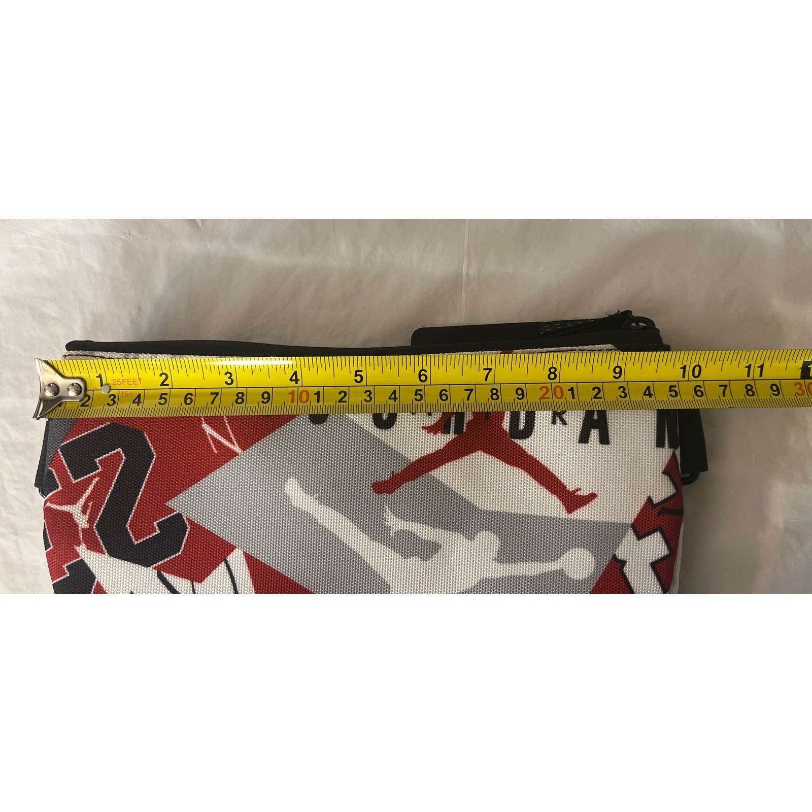 Nike Air Jordan Crossbody Shoulder Bag Gym Red AOP Jumpman NWT 9A0351-R78 OS