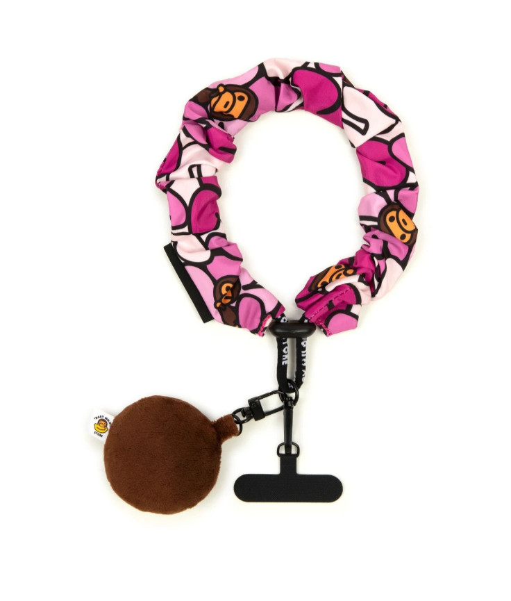 A Bathing Ape BAPE Baby Milo Phone Strap w/Pouch NEW IN BAG w/Tags