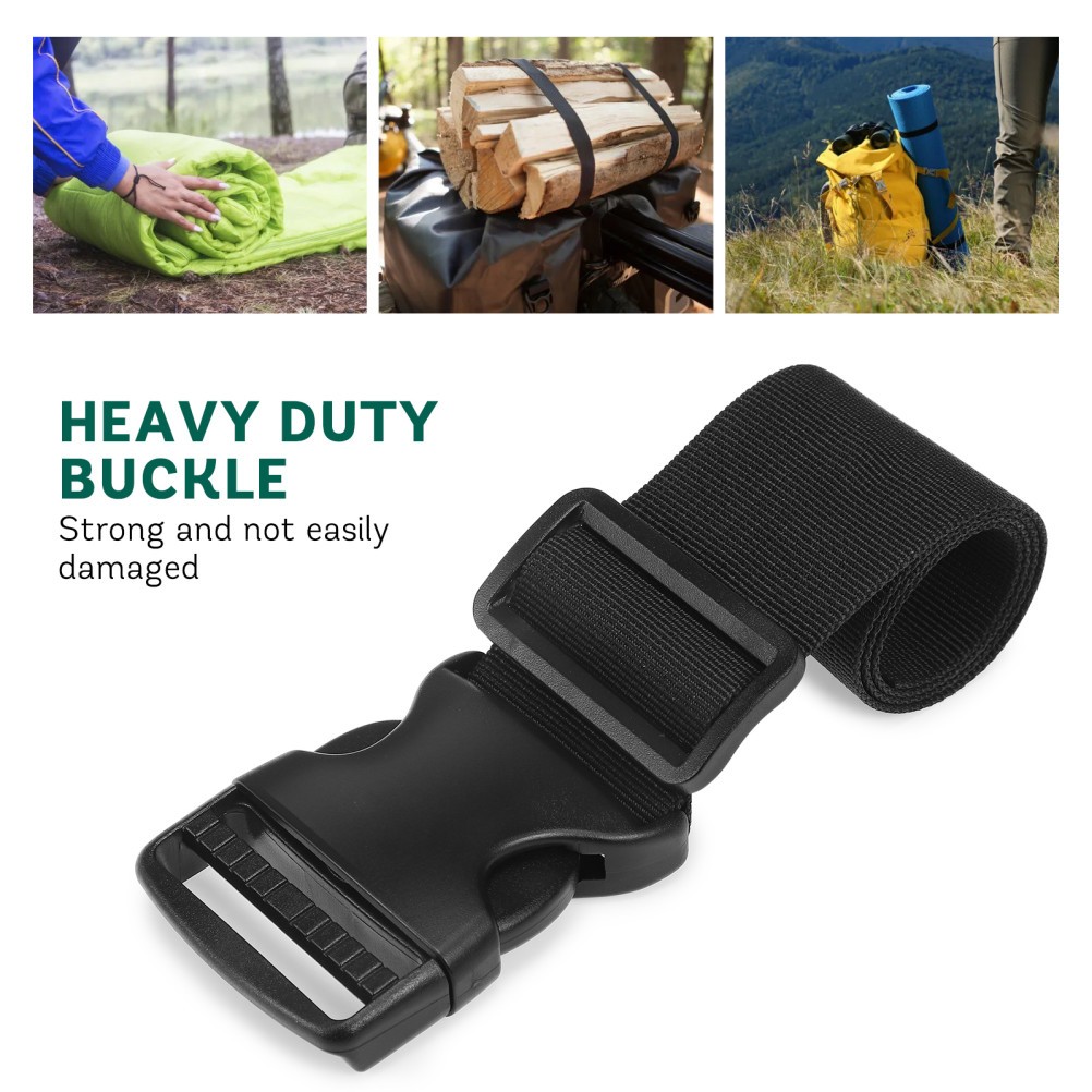 2 Count Everywhere Belt Bag Extended Strap Extenders Black Fanny Pack for