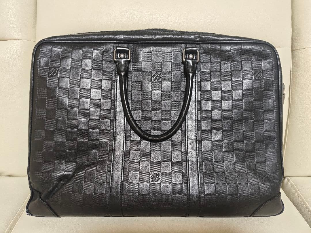 Louis Vuitton Damier Infini Black Business Bag Porte-Documents Voyage