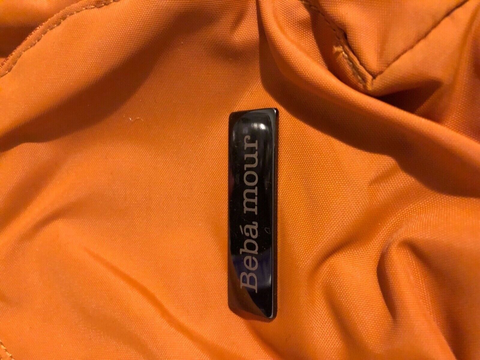 Bebamour Unisex Multifunction Backpack Diaper Bag Orange sold out everywhere
