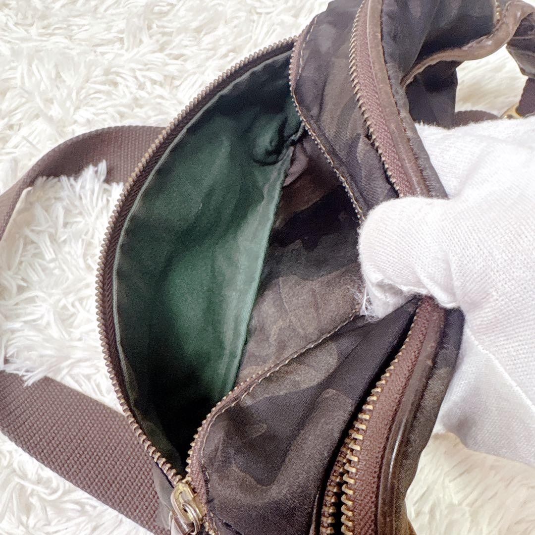 Felisi Camouflage Nylon Leather Crossbody Bag Men’s Model 799 Excellent
