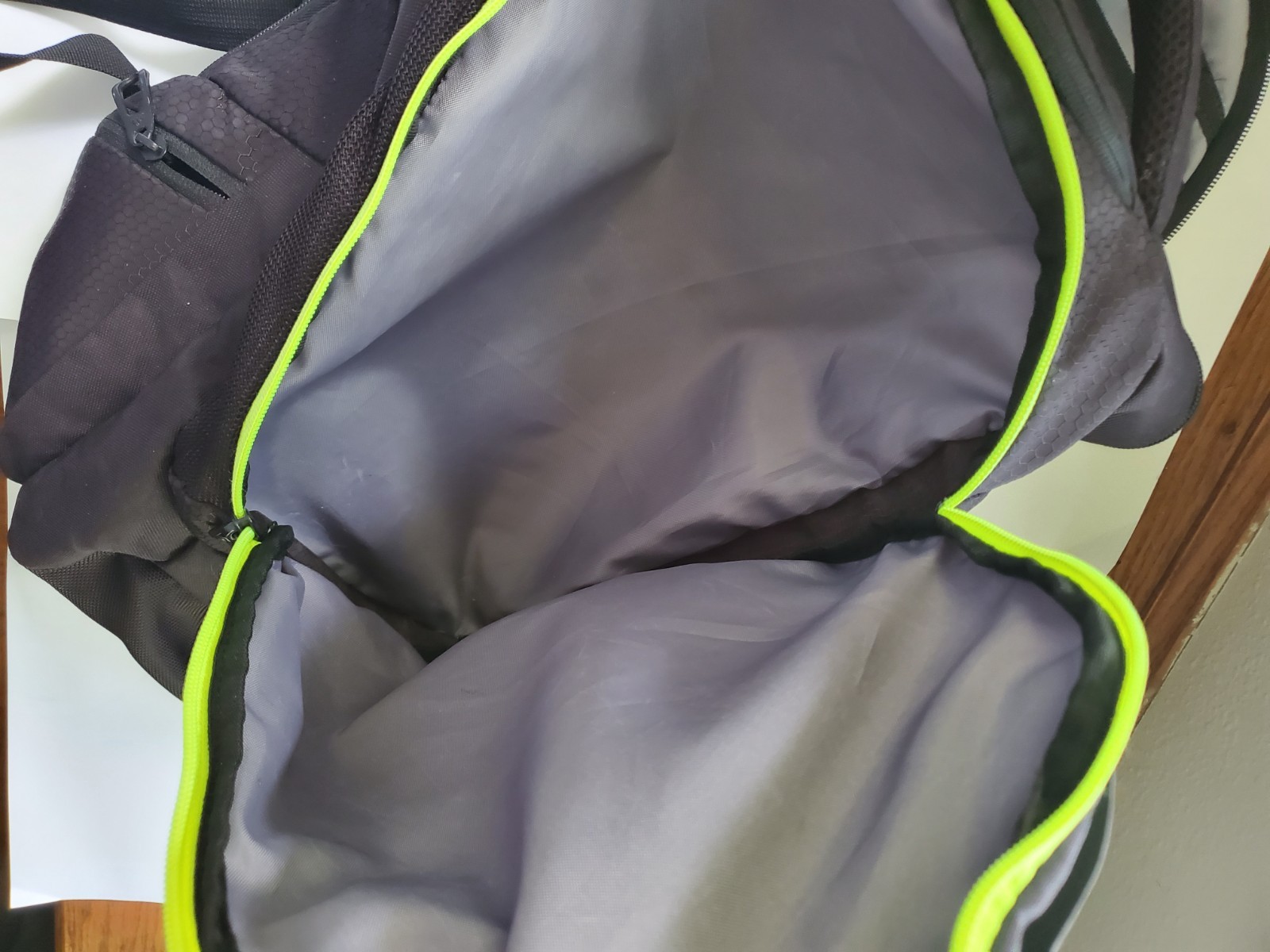 Adidas Backpack Green accents Black Multi Pockets School Sport Load Spring