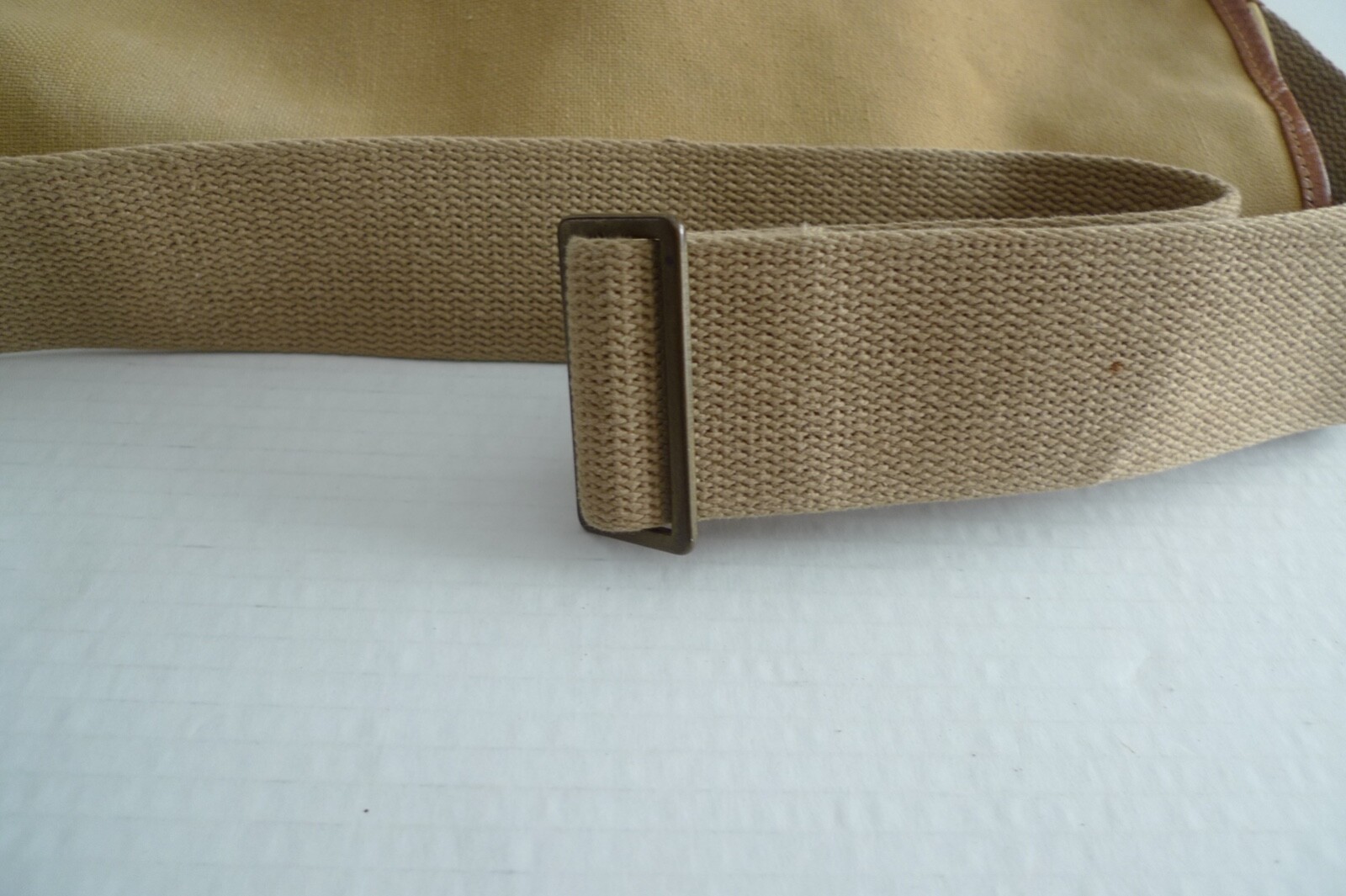 LIDDESDALE – COTTON CANVAS BAG & LINER- MEDIUM SIZE-TARAS STYLE-MADE @ SCOTLAND
