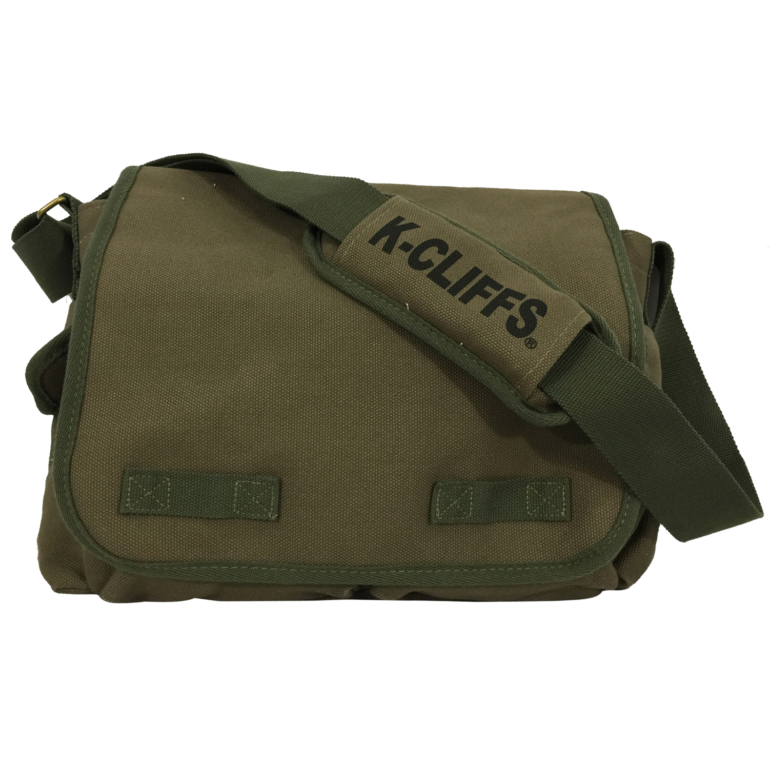 K-Cliffs 13.5″ Heavy Duty 100% Canvas Laptop Messenger Bag