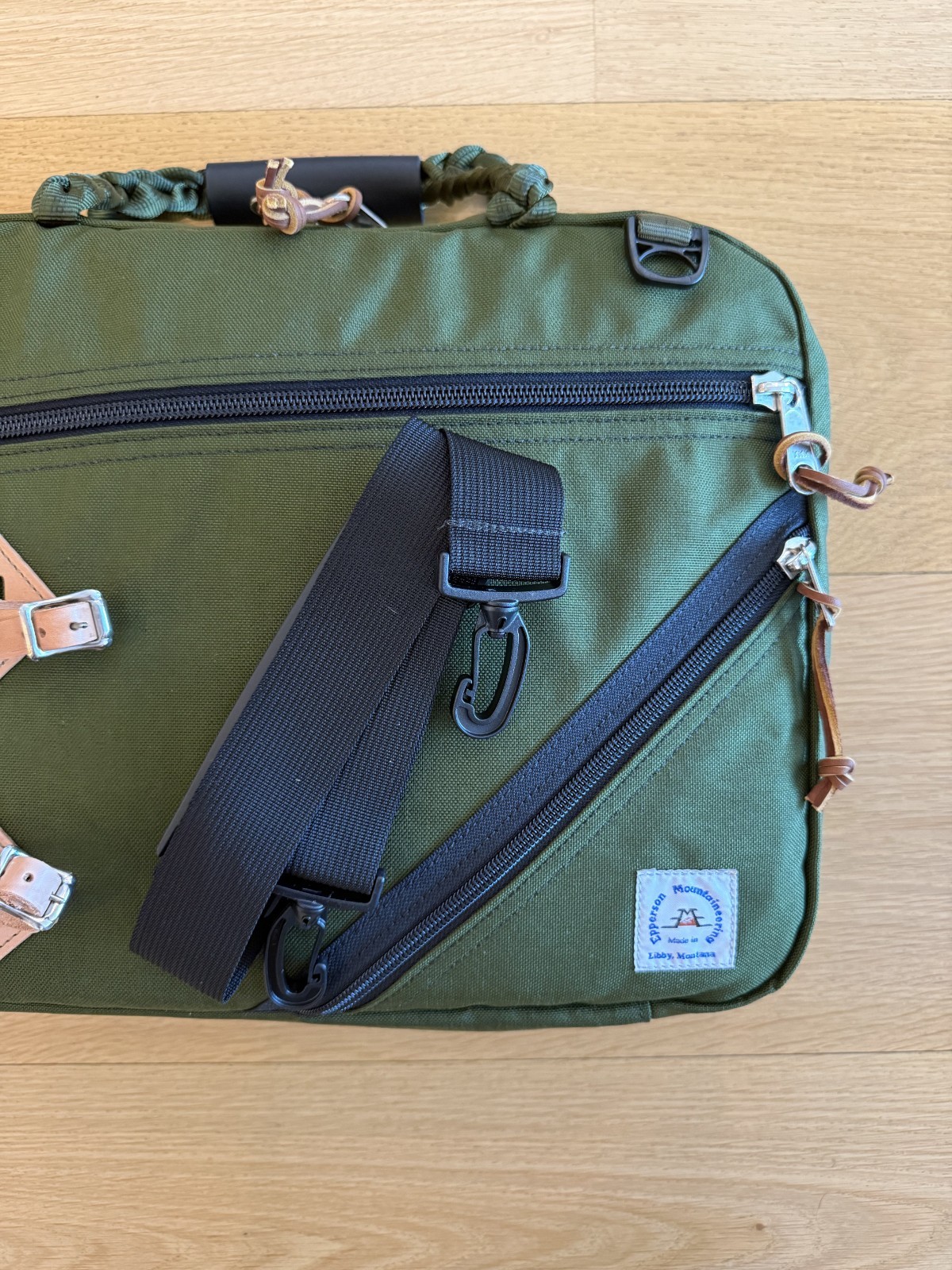 New Epperson Mountaineering Ballistics Briefcase Olive Made In USA