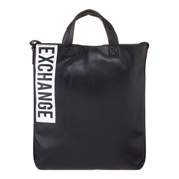 $ 140 A|X Armani Exchange Logo Shopping Bag, Black