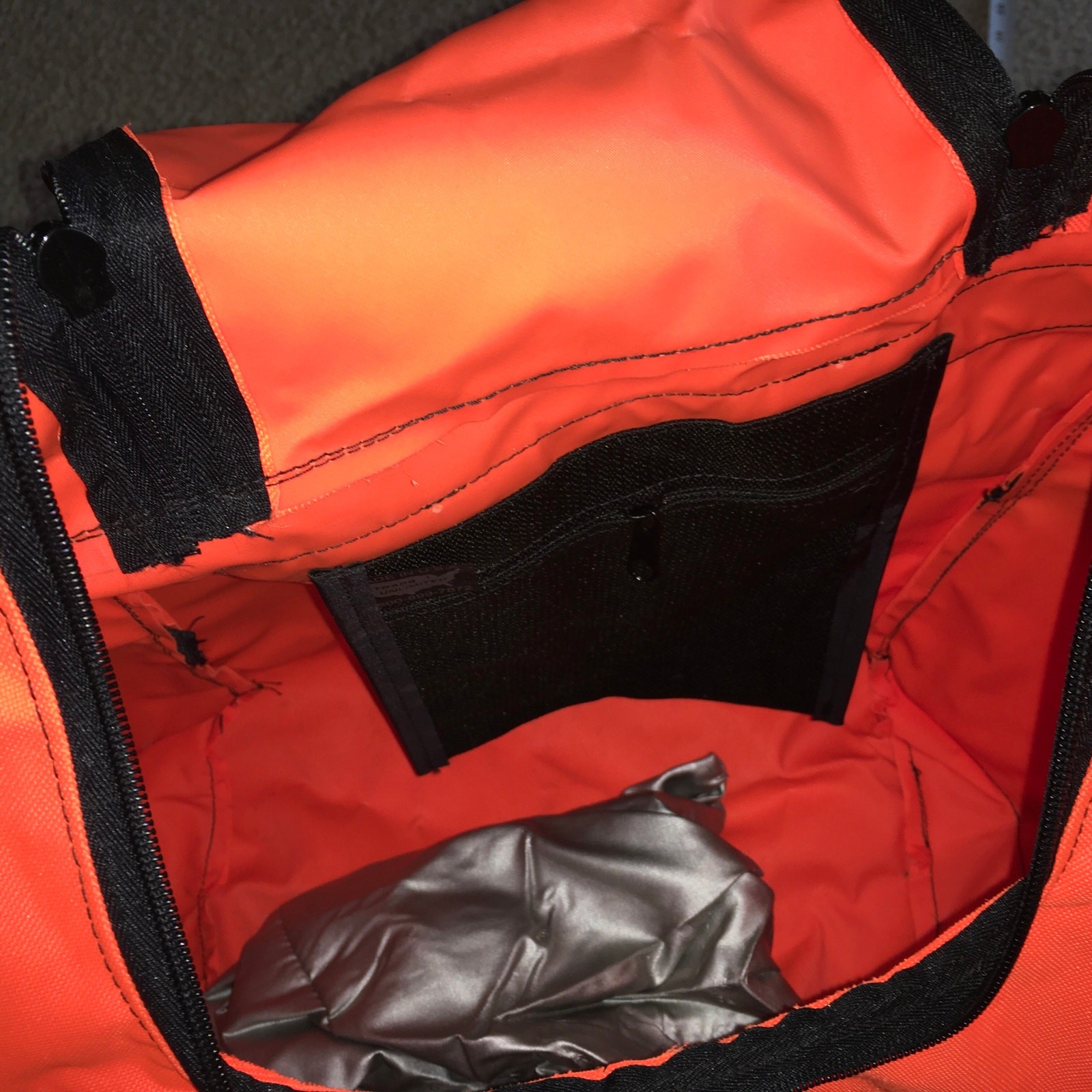 Straps Unlimited Backpack Day Pack Adventure Bag Orange Rescue Gear Hiking USA