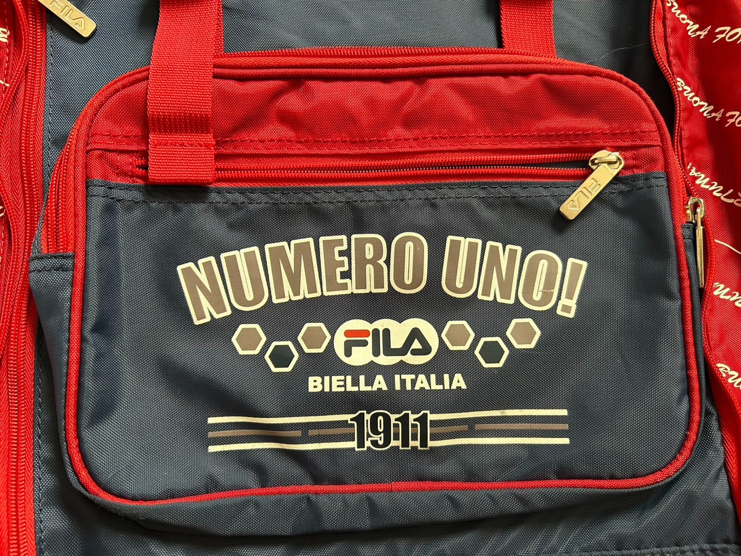 Fila “Numero Uno!” Vintage Backpack