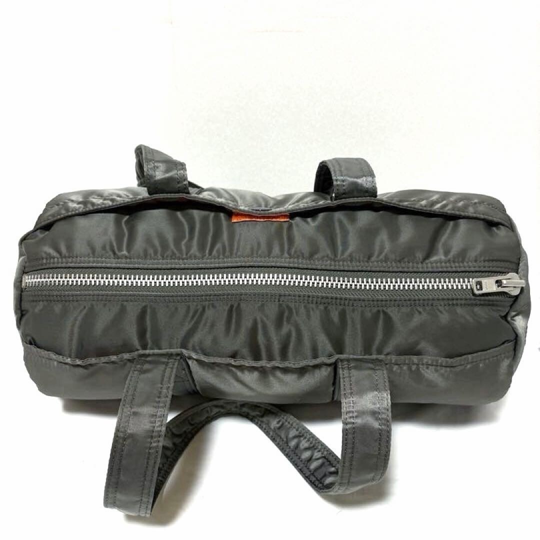 Porter Tanker Gray Mini Boston Duffel Bag L Yoshida Kaban Made in Japan
