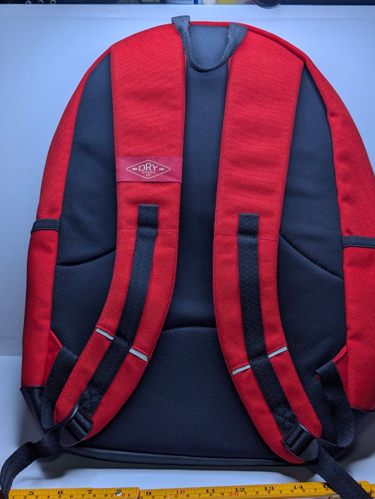 Superdry New York City Red Backpack Book Bag Travel School Laptop Pack